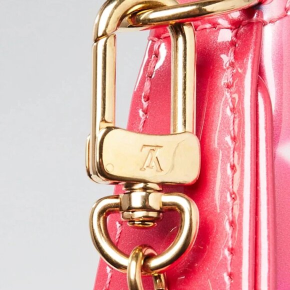 Louis Vuitton Fuchsia Neon Monogram Vernis Valentines Day Mini Accessories Po... - Picture 11 of 12
